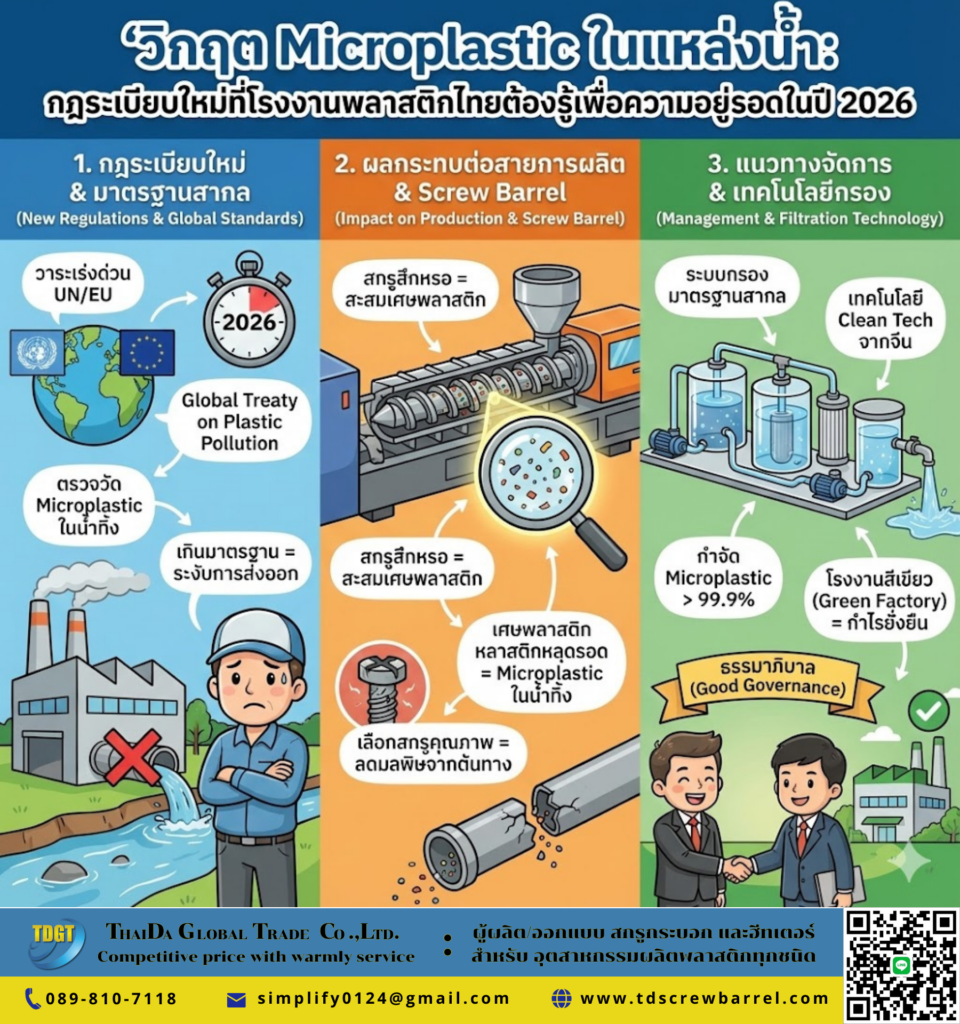 Microplastic ในแหล่งน้ำ