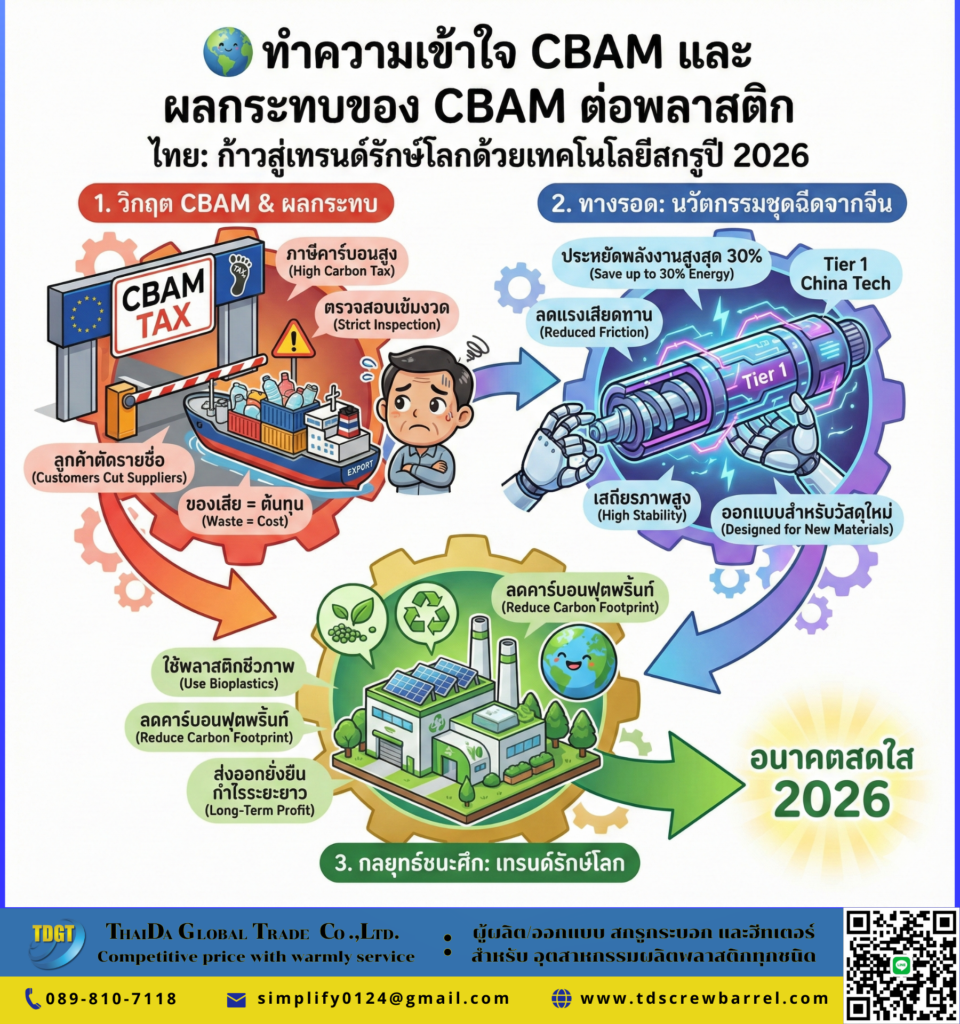 ผลกระทบของ CBAM ต่อพลาสติก ไทย