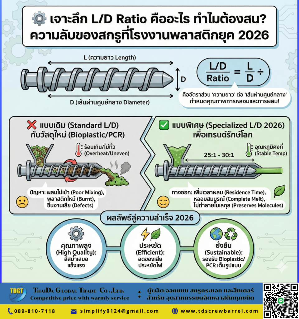 L/D Ratio คืออะไร ทำไมต้องสน