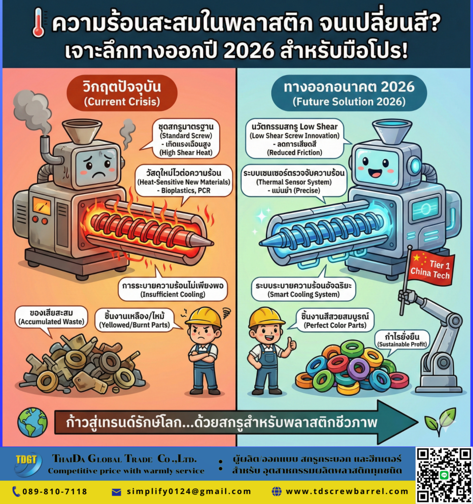 ความร้อนสะสมในพลาสติก