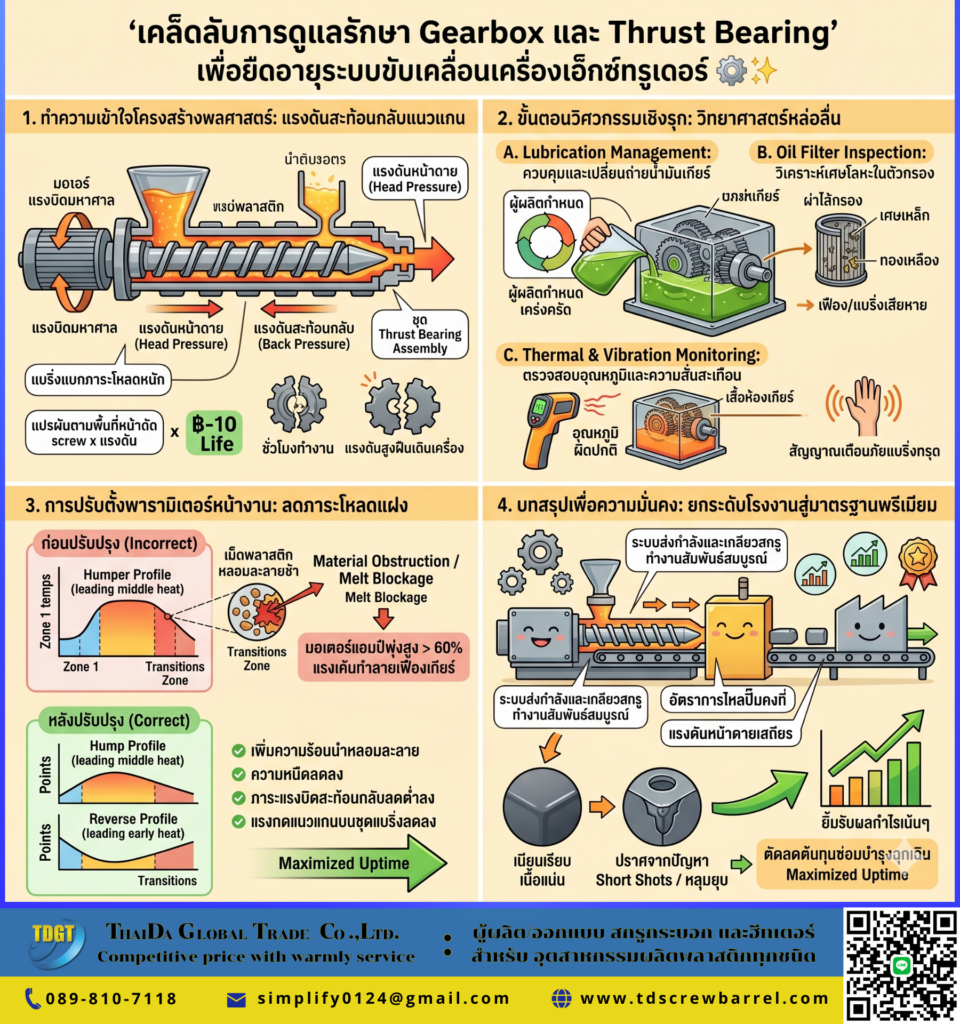 การดูแลรักษา Gearbox