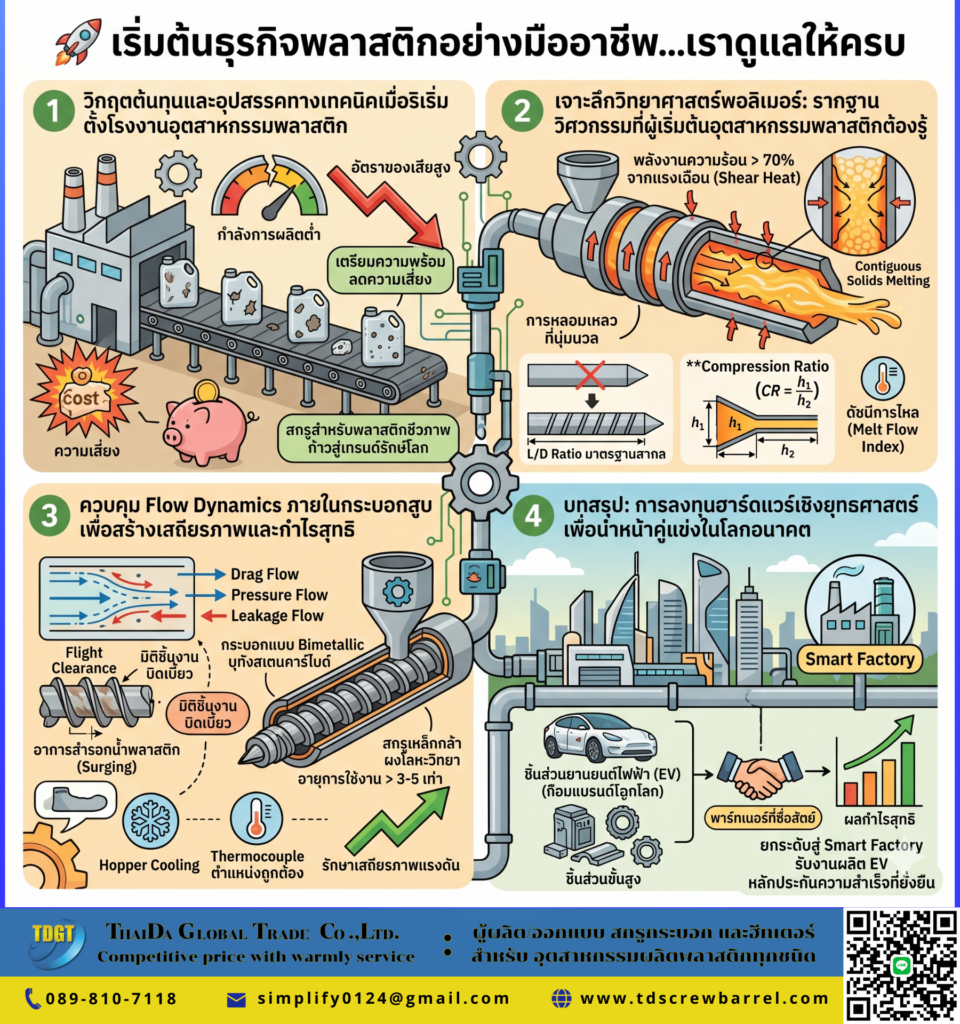 เริ่มต้นธุรกิจพลาสติกอย่างมืออาชีพ...เราดูแลให้ครบ