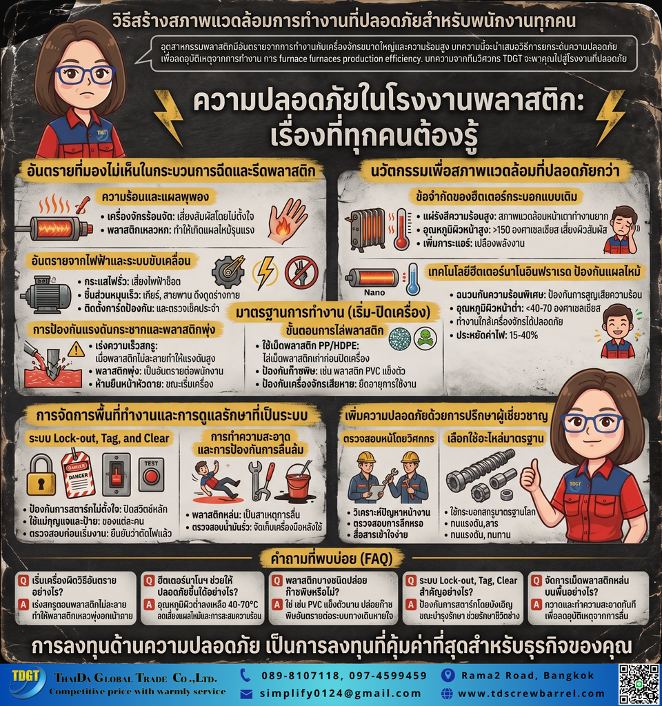 สภาพแวดล้อมการทำงานที่ปลอดภัยสำหรับพนักงานทุกคน