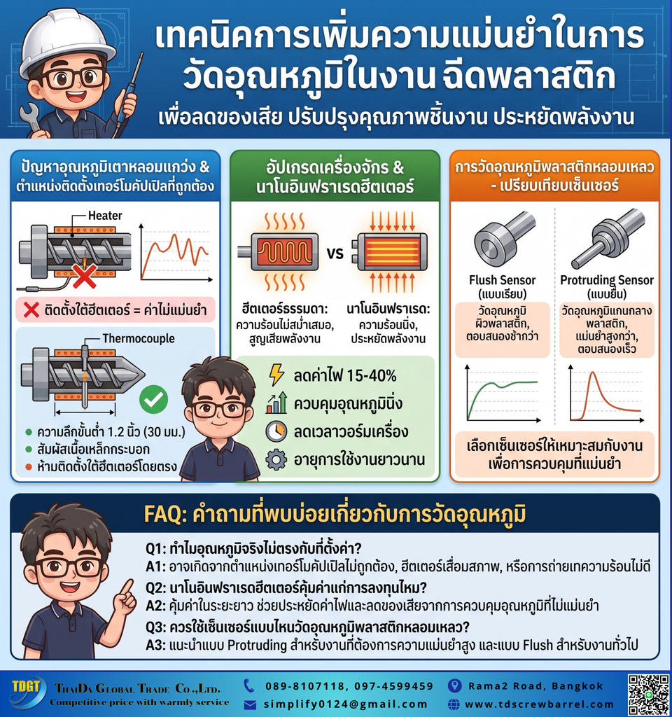 ความแม่นยำในการวัดอุณหภูมิ